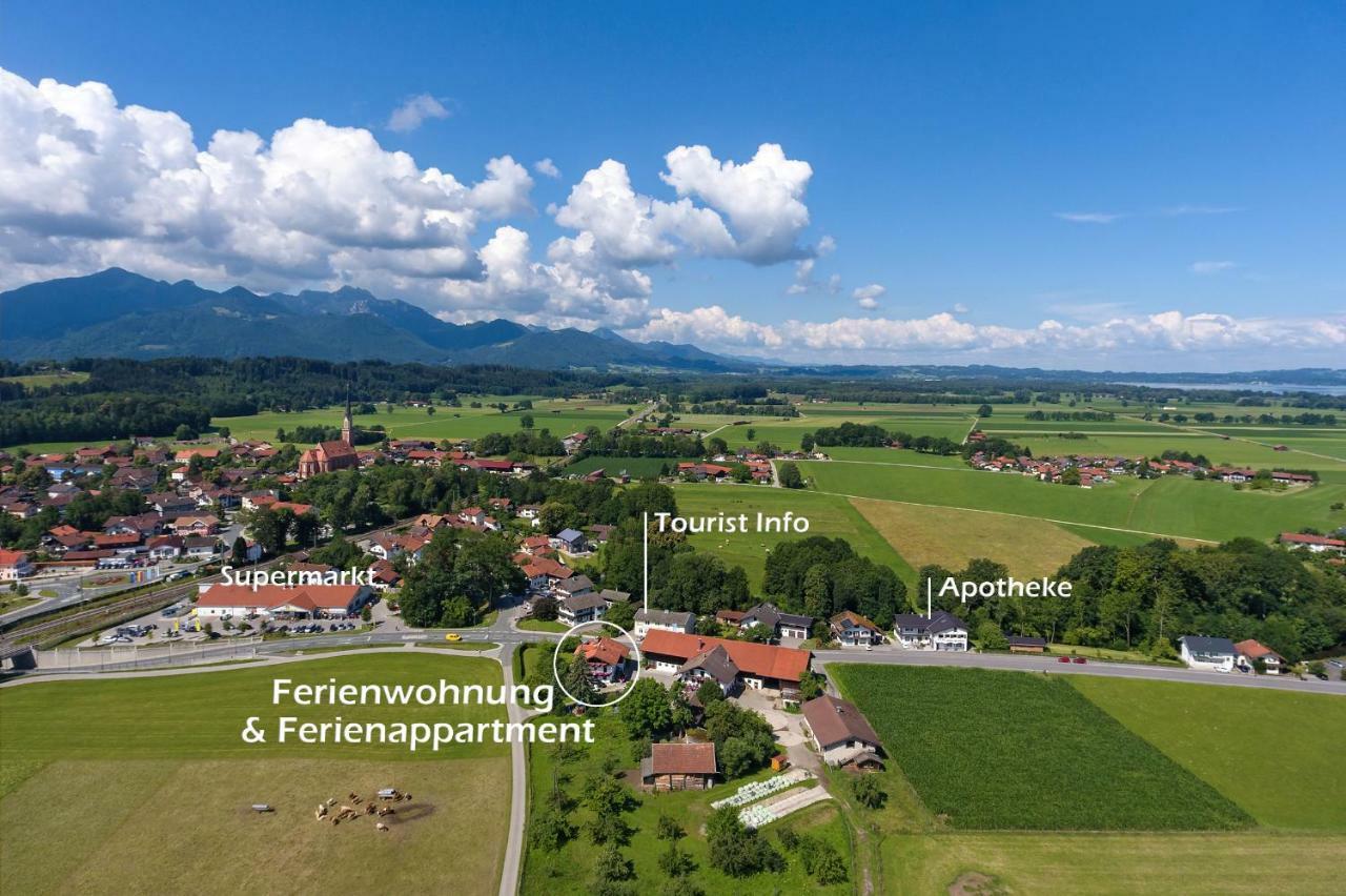 Zaisslhaeusl Hof Ferienwohnungen Übersee Dış mekan fotoğraf